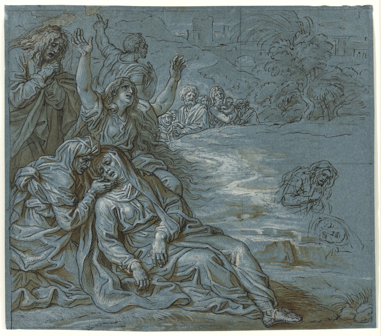 Lamentación de Michel des Gobelins Corneille