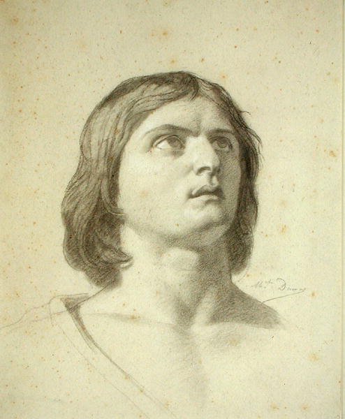 Cabeza de un joven de Michel Dumas