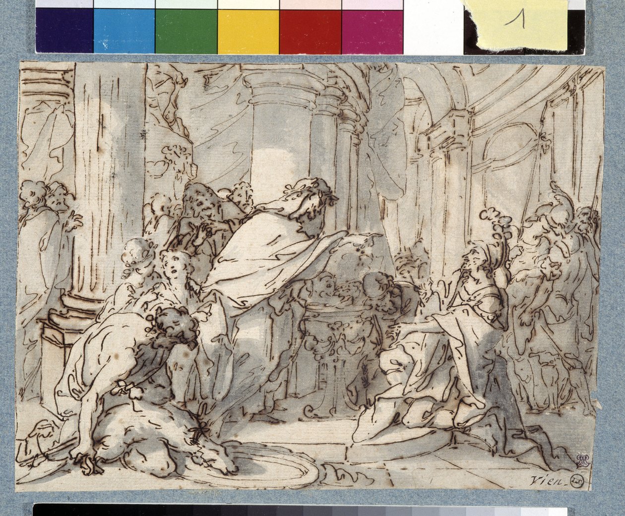 Sacrificio de Michel Francois Dandre Bardon