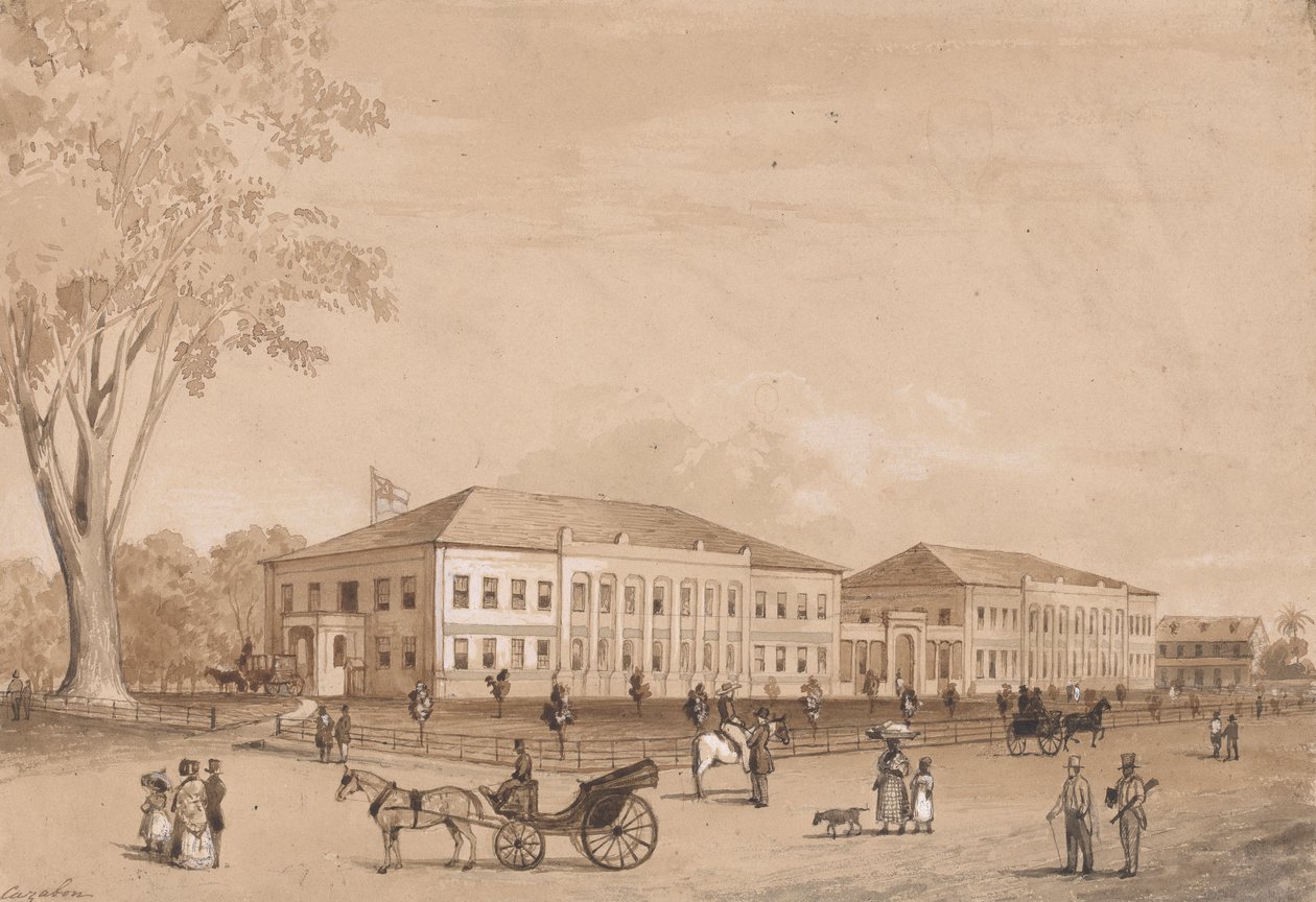 Edificios públicos de Michel Jean Cazabon