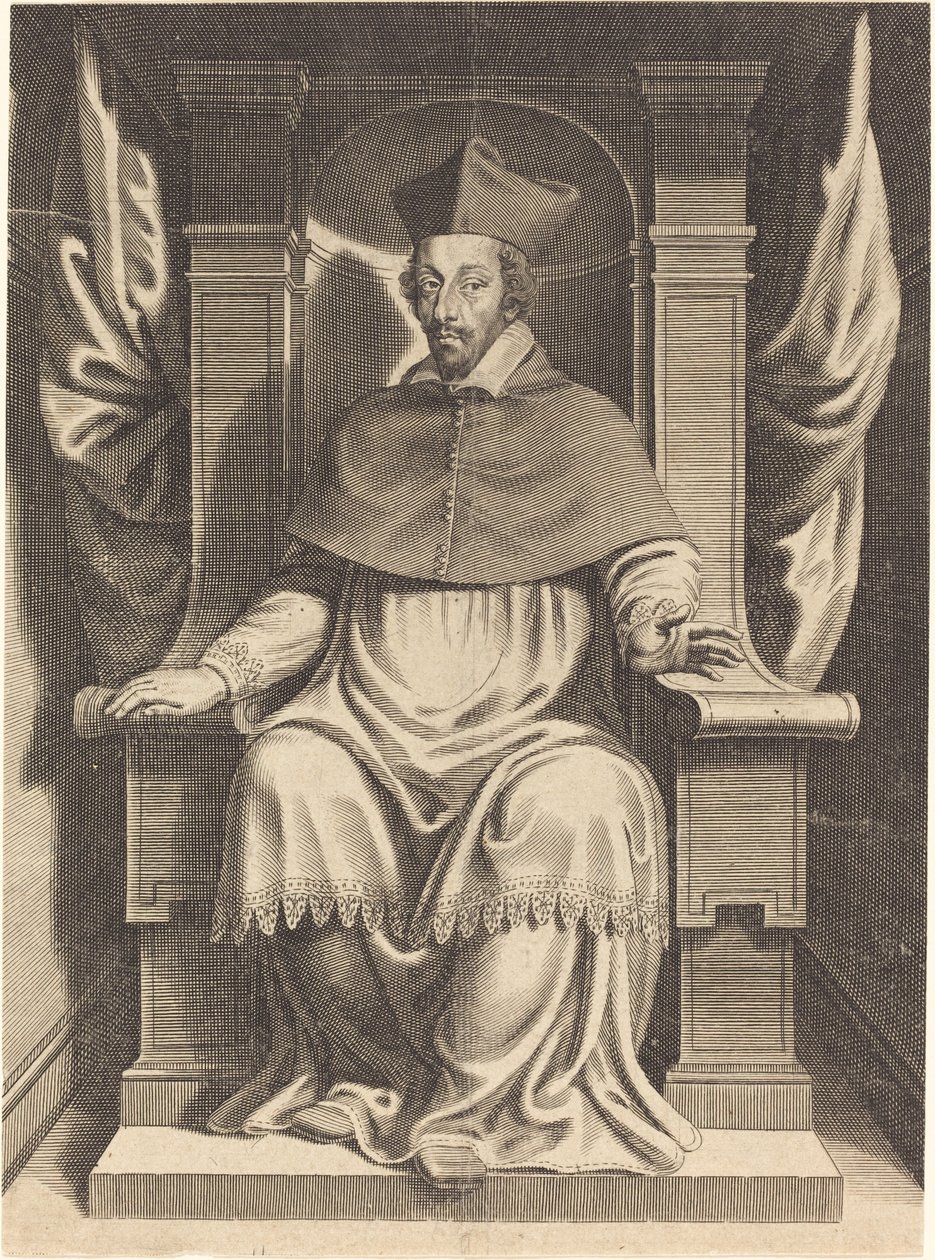 Armand Jean du Plessis, Cardenal Richelieu de Michel Lasne
