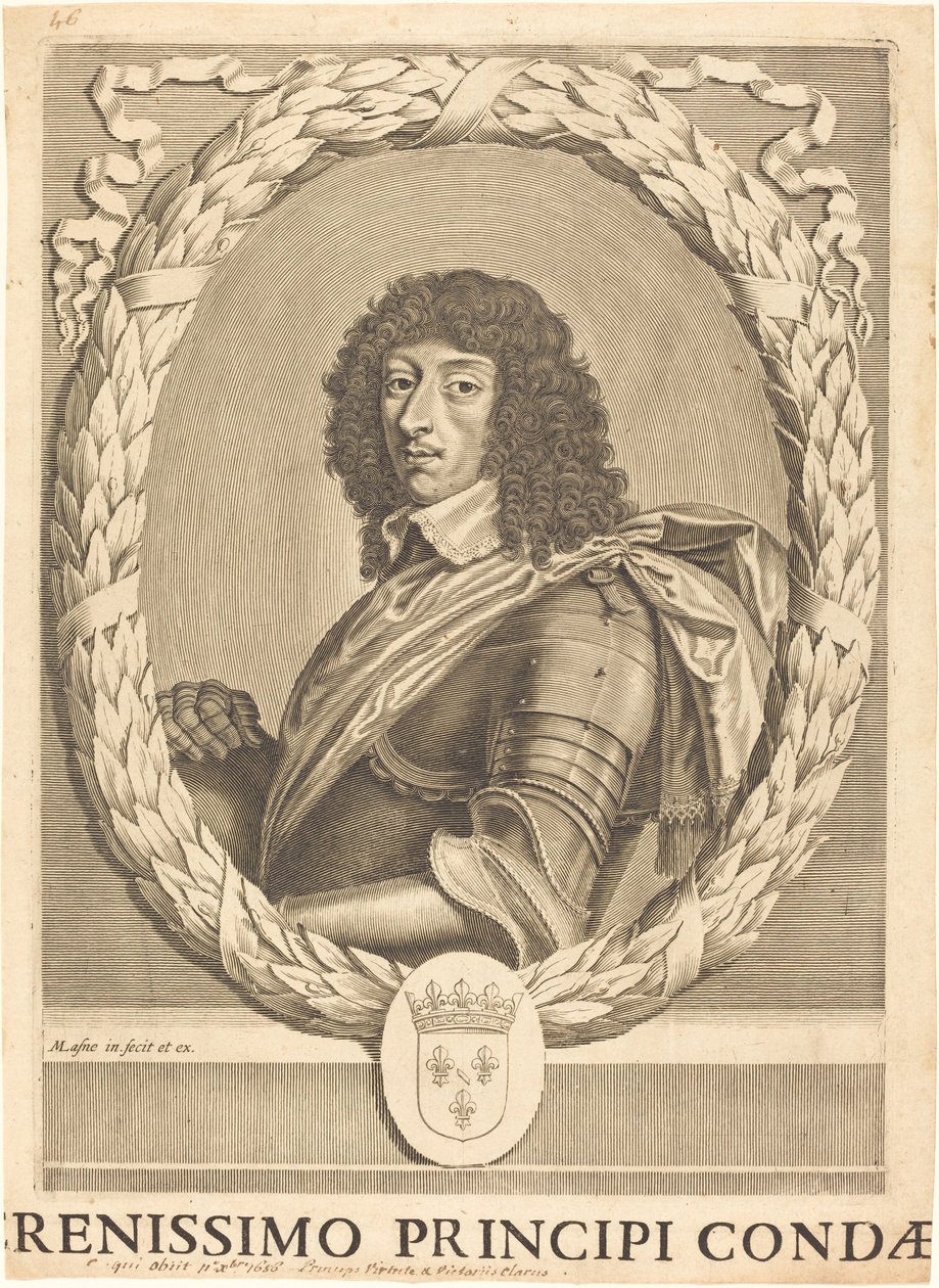 Luis II de Borbón de Michel Lasne