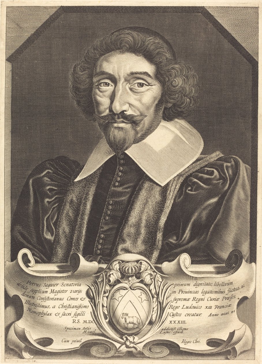 Pierre Seguier de Michel Lasne
