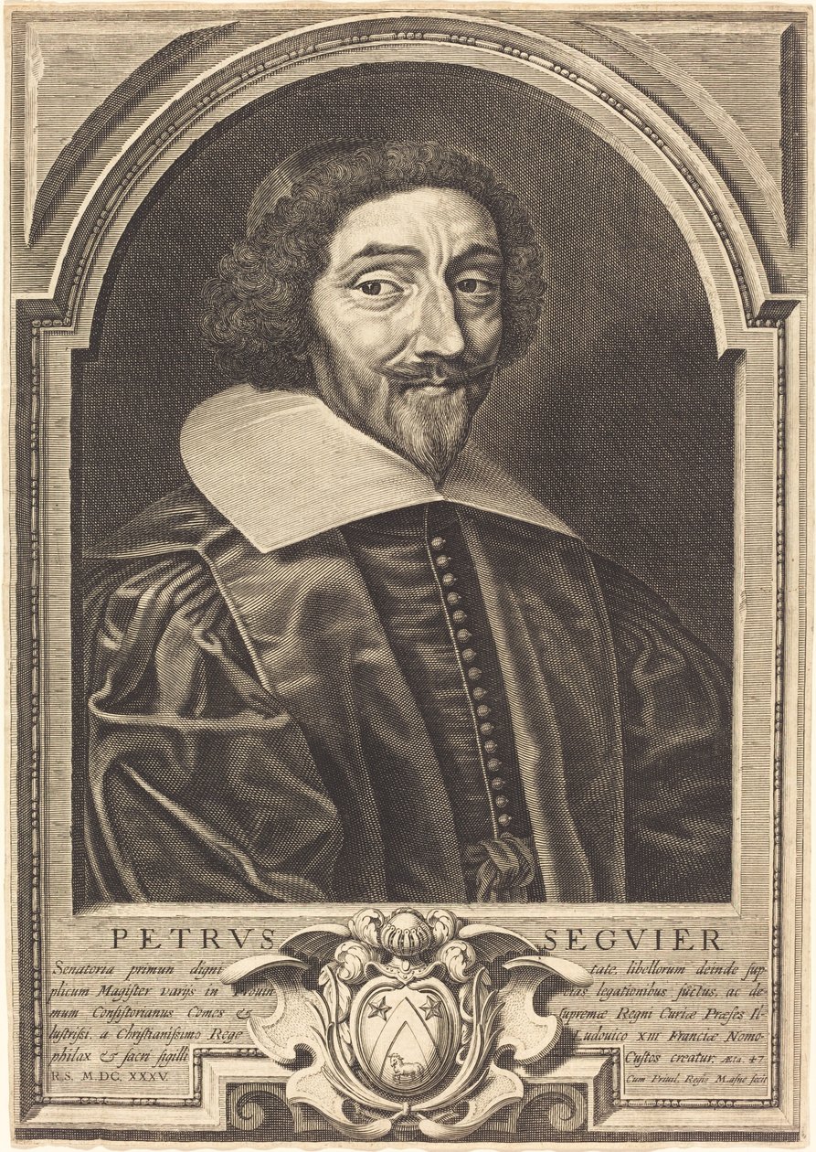 Pierre Seguier de Michel Lasne