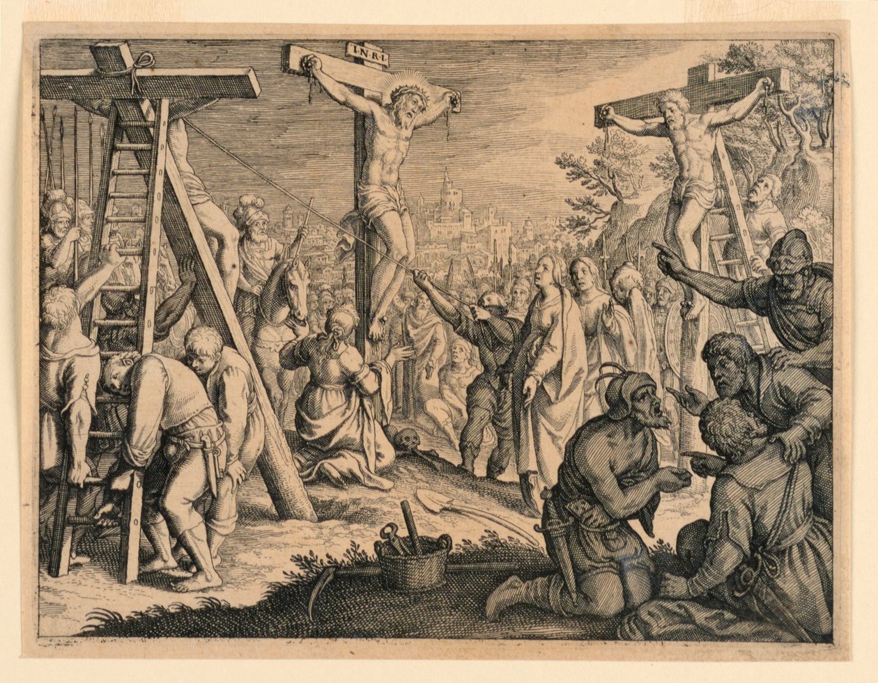 La crucifixión de Michel Lasne