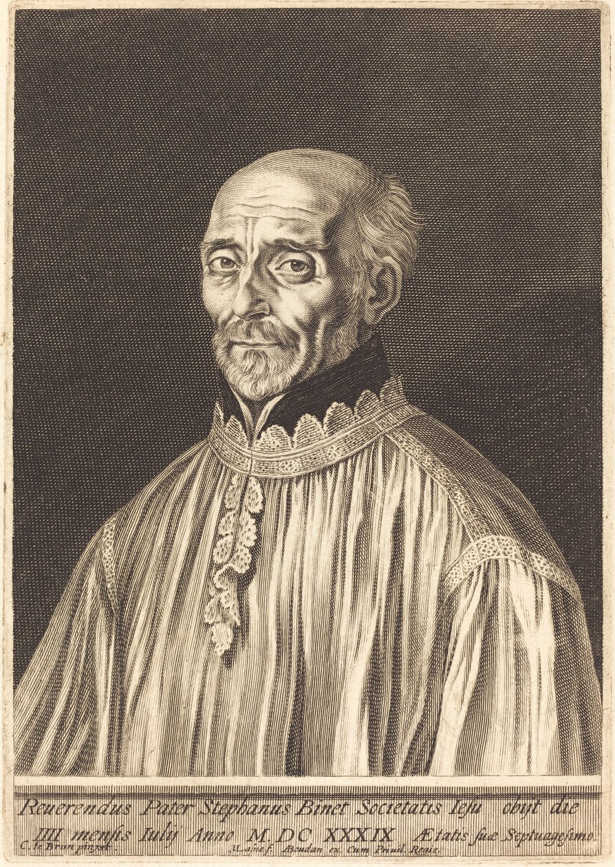 Etienne Binet de Michel Lasne after Charles Le Brun
