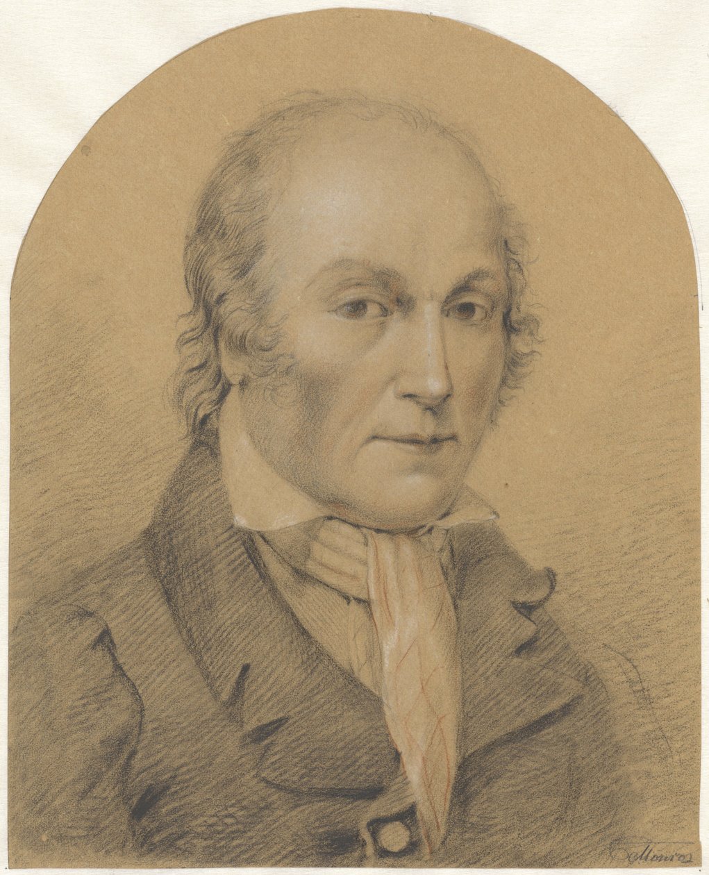 Autorretrato de Jean François Michel Mourot de Michel Mourot