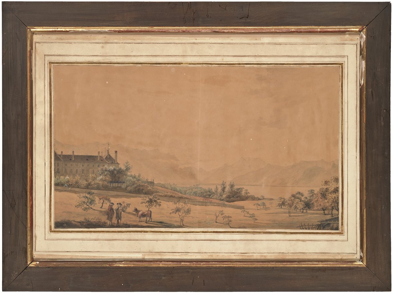 Una de las cuatro vistas de Le château d