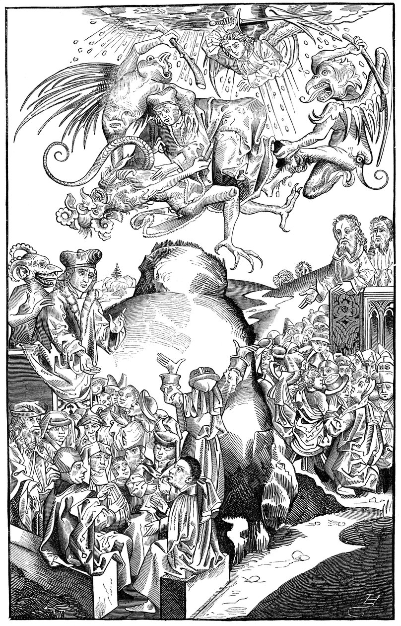 El reinado del Anticristo, 1493 de Michel Volgemuth