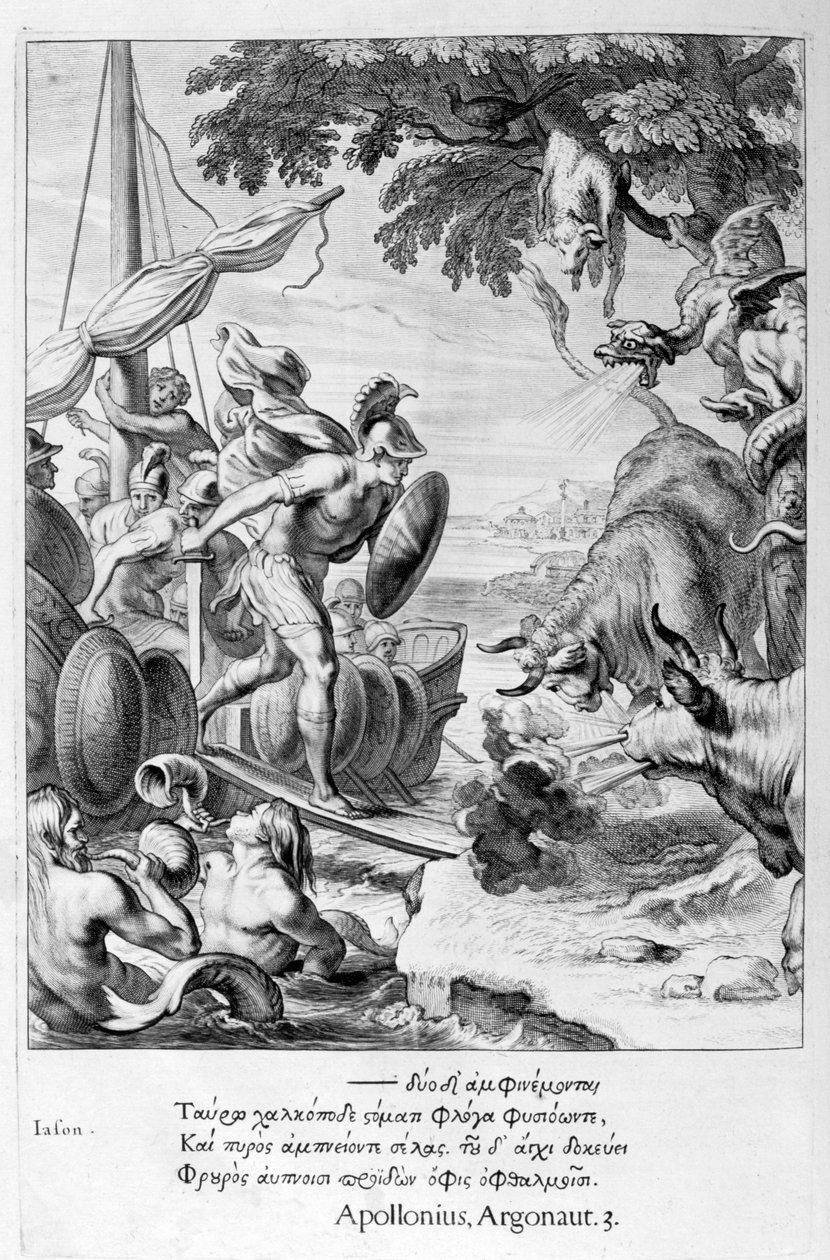 Jason y los argonautas de Michel de Marolles