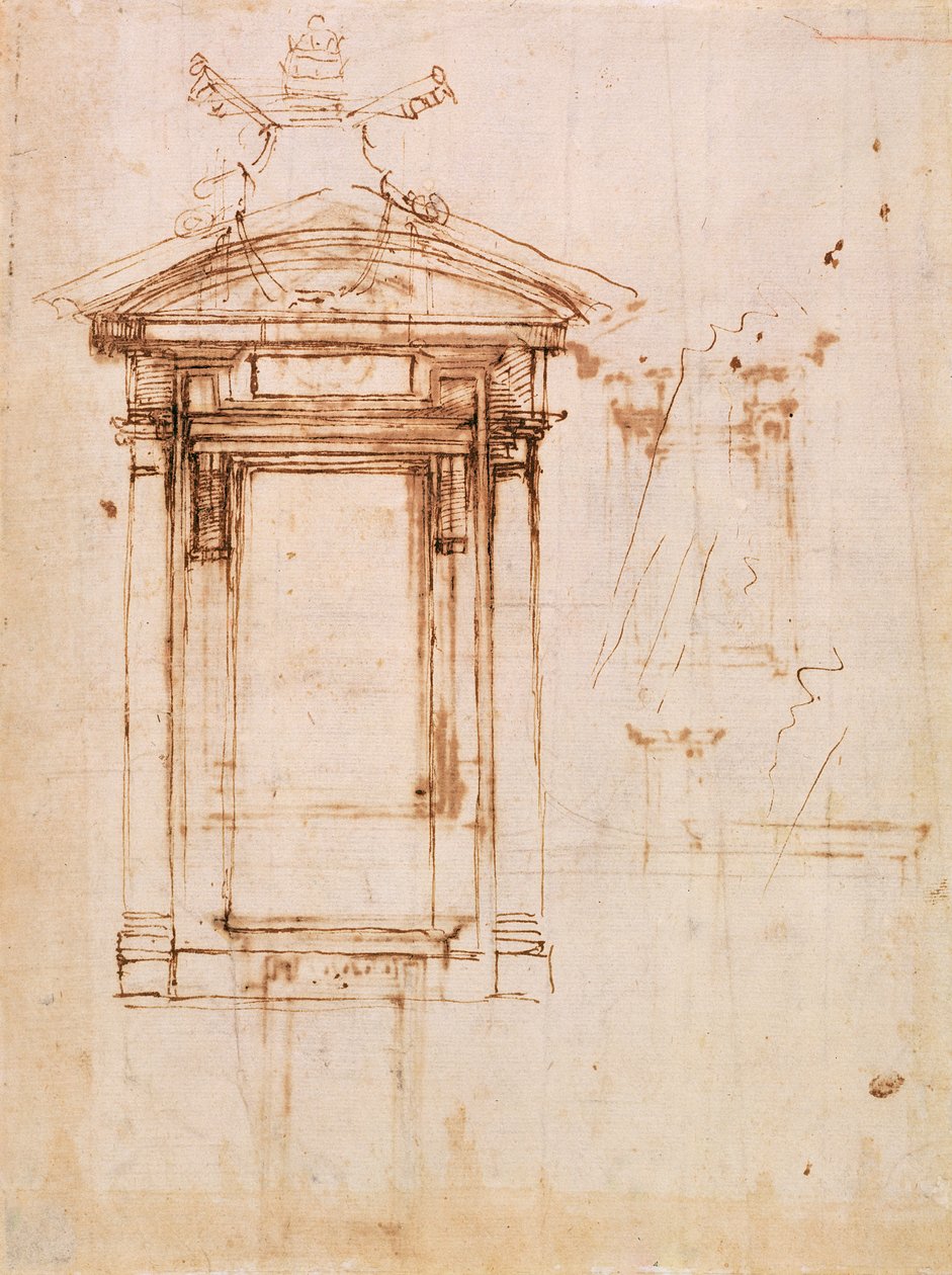 Estudio Arquitectónico de Michelangelo Buonarroti