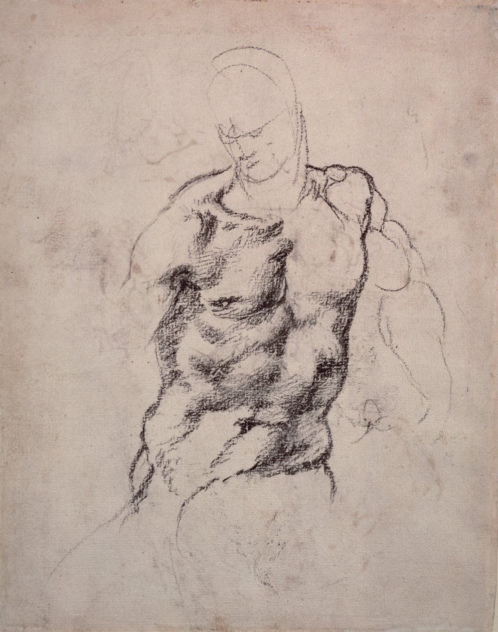 Estudio de Figura de Michelangelo Buonarroti