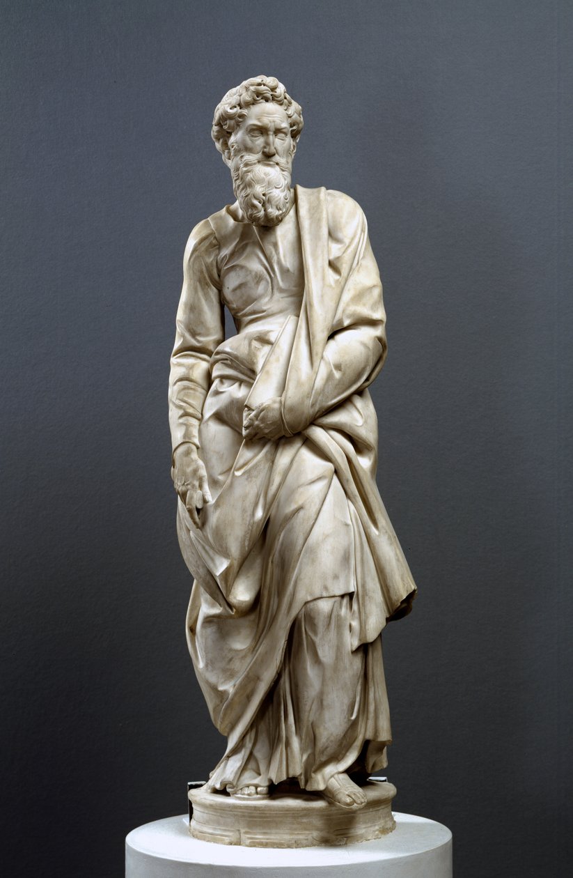 San Pablo, del Altar Piccolomini, 1501-4 de Michelangelo Buonarroti