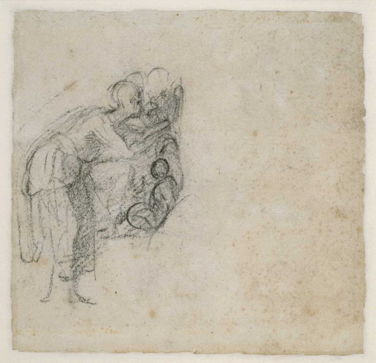 Estudio de un grupo de figuras, c.1511 de Michelangelo Buonarroti