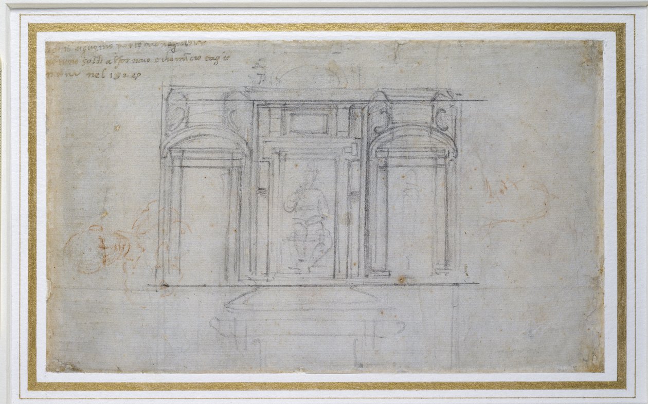 Estudio del Nivel Superior de la Tumba de los Medici de Michelangelo Buonarroti