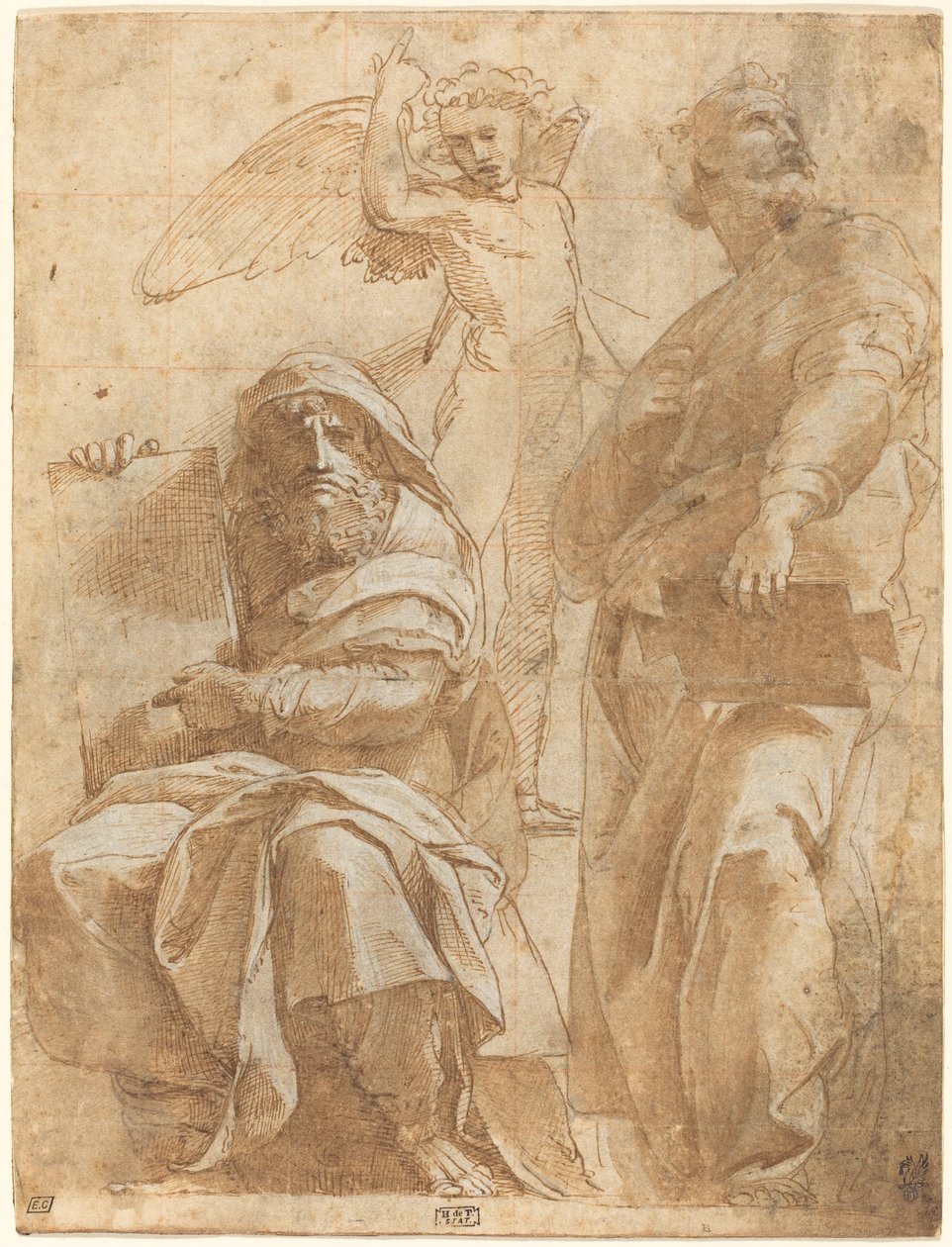 Los profetas Oseas y Jonás de Michelangelo Buonarroti