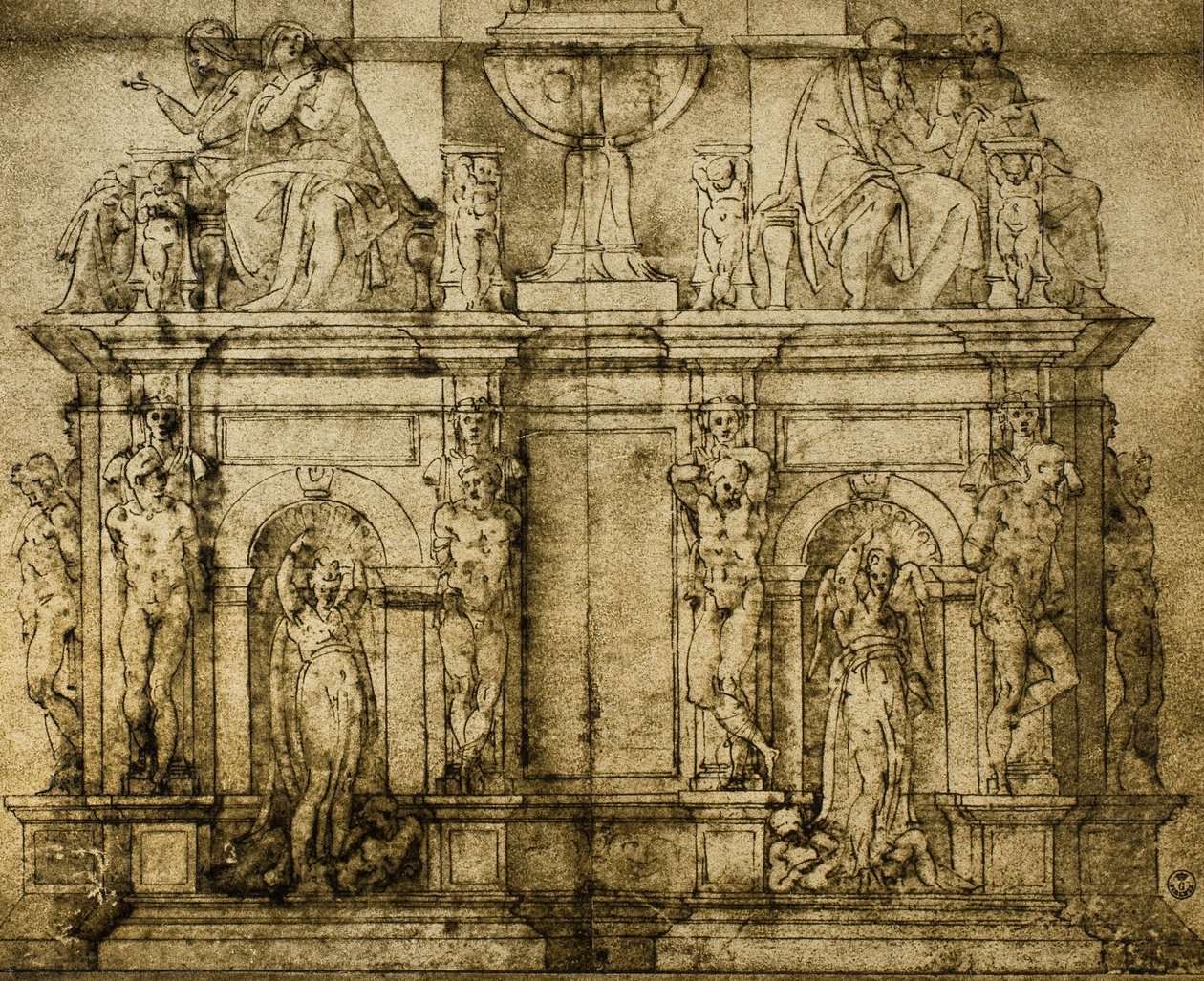 La tumba del Papa Julio II de Michelangelo Buonarroti