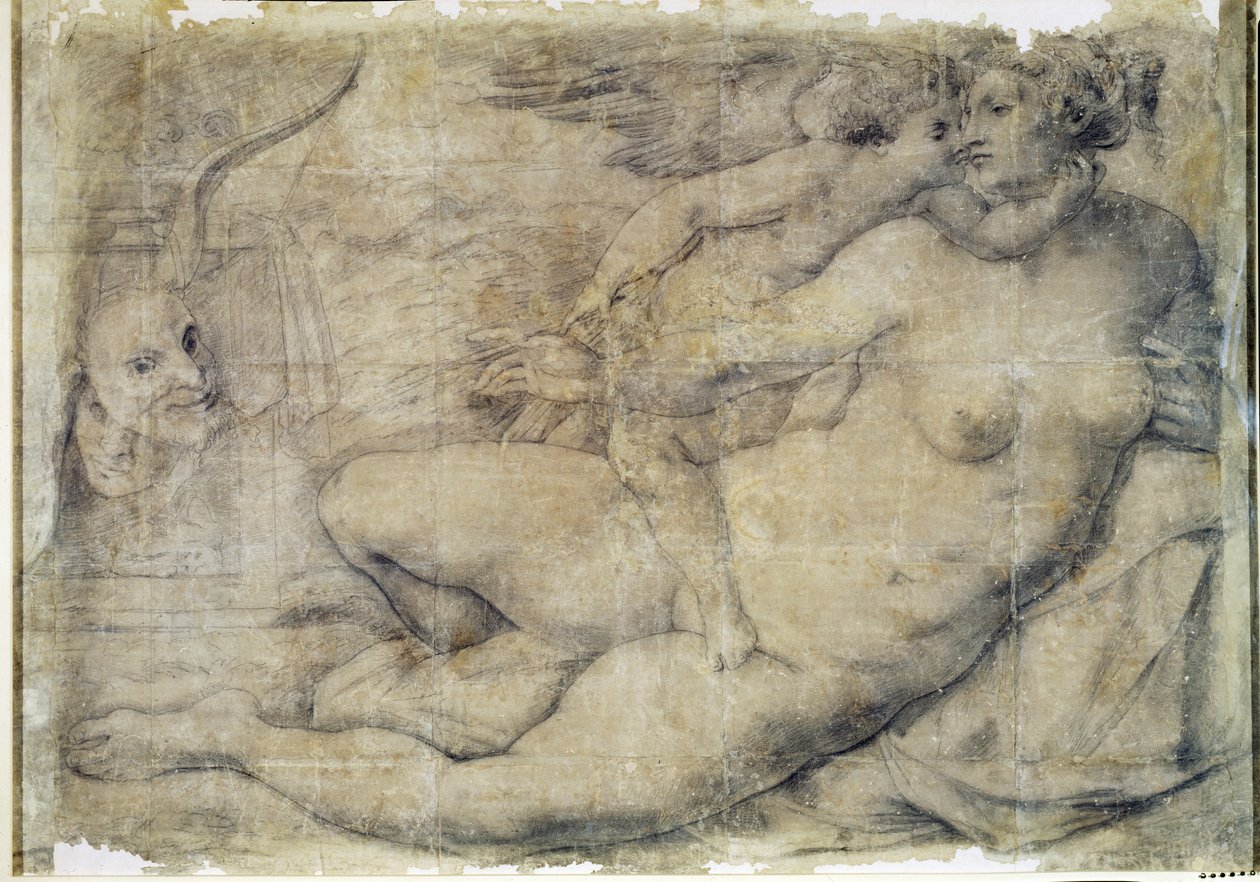 Venus con Cupido de Michelangelo Buonarroti