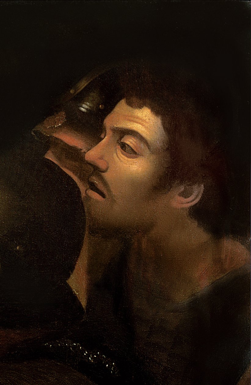 La captura de Cristo (detalle) de Michelangelo Merisi Caravaggio