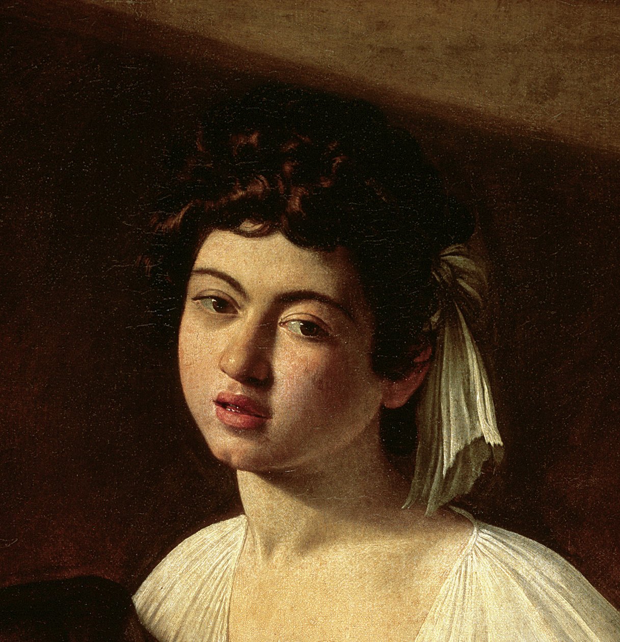 El Jugador de Laúd, c.1595 de Michelangelo Merisi Caravaggio