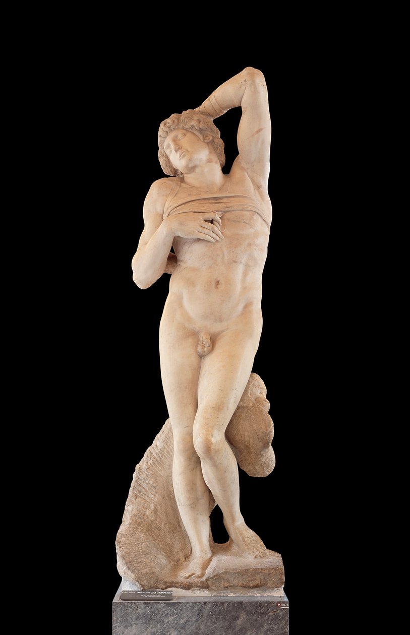 Cautivo, conocido como El Esclavo Moribundo de Michelangelo Buonarroti