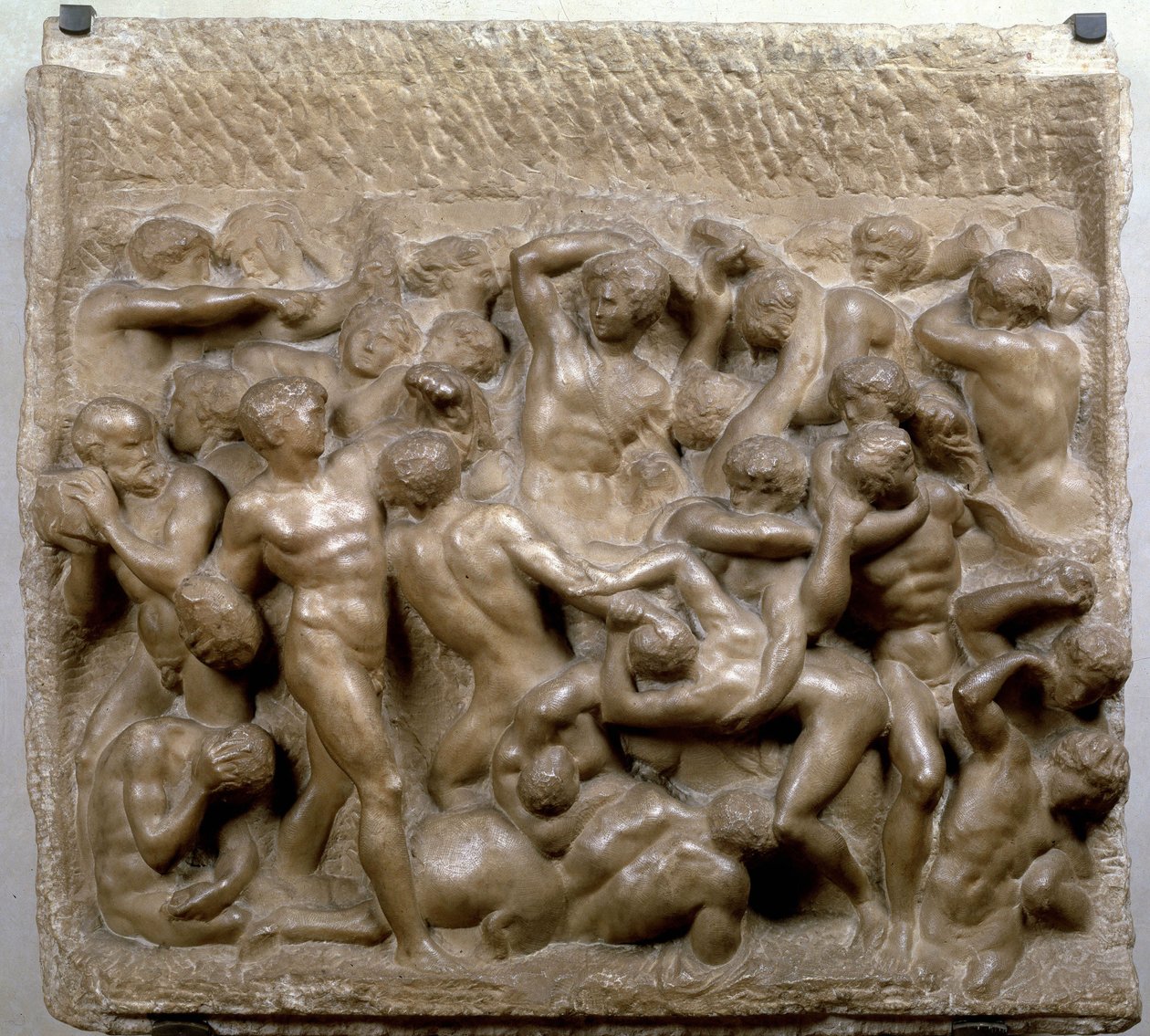 Batalla de centauros de Michelangelo Buonarroti