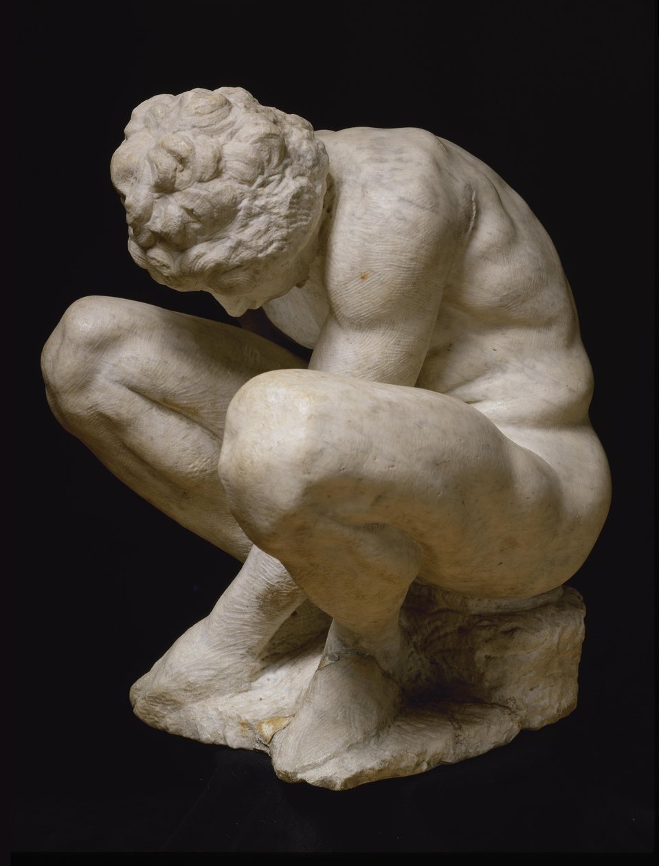 Niño agachado, entre 1530 y 1534 de Michelangelo Buonarroti