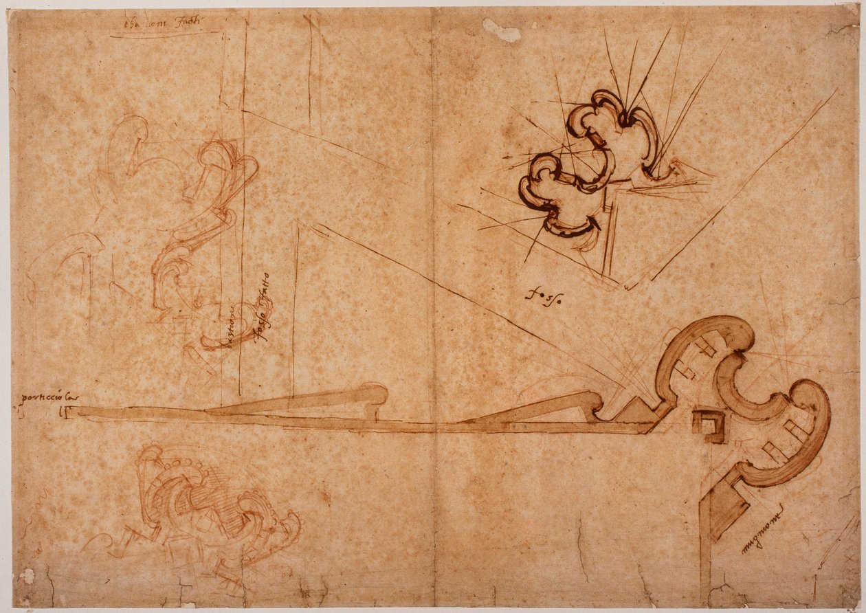Fortificación de la Porta al Prato de Michelangelo Buonarroti