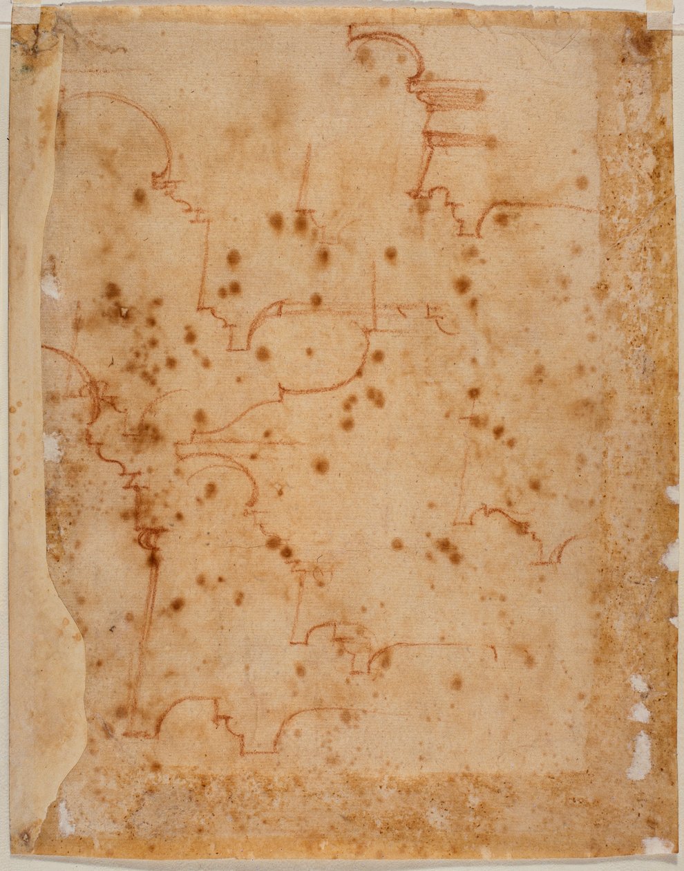 Bastidores para el curtilago laurentino de Michelangelo Buonarroti