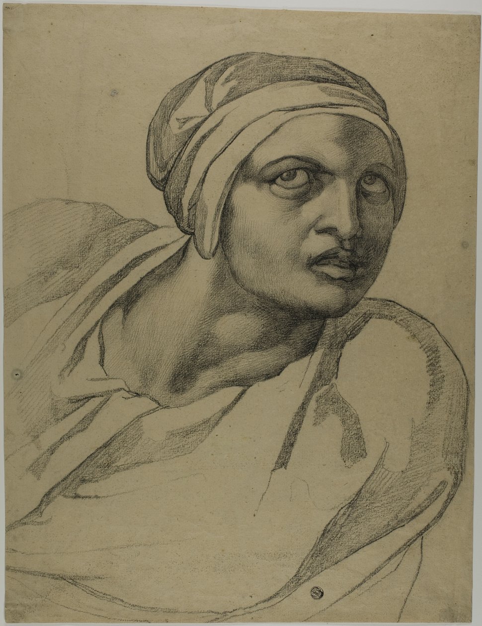 Figura de medio cuerpo de Michelangelo Buonarroti