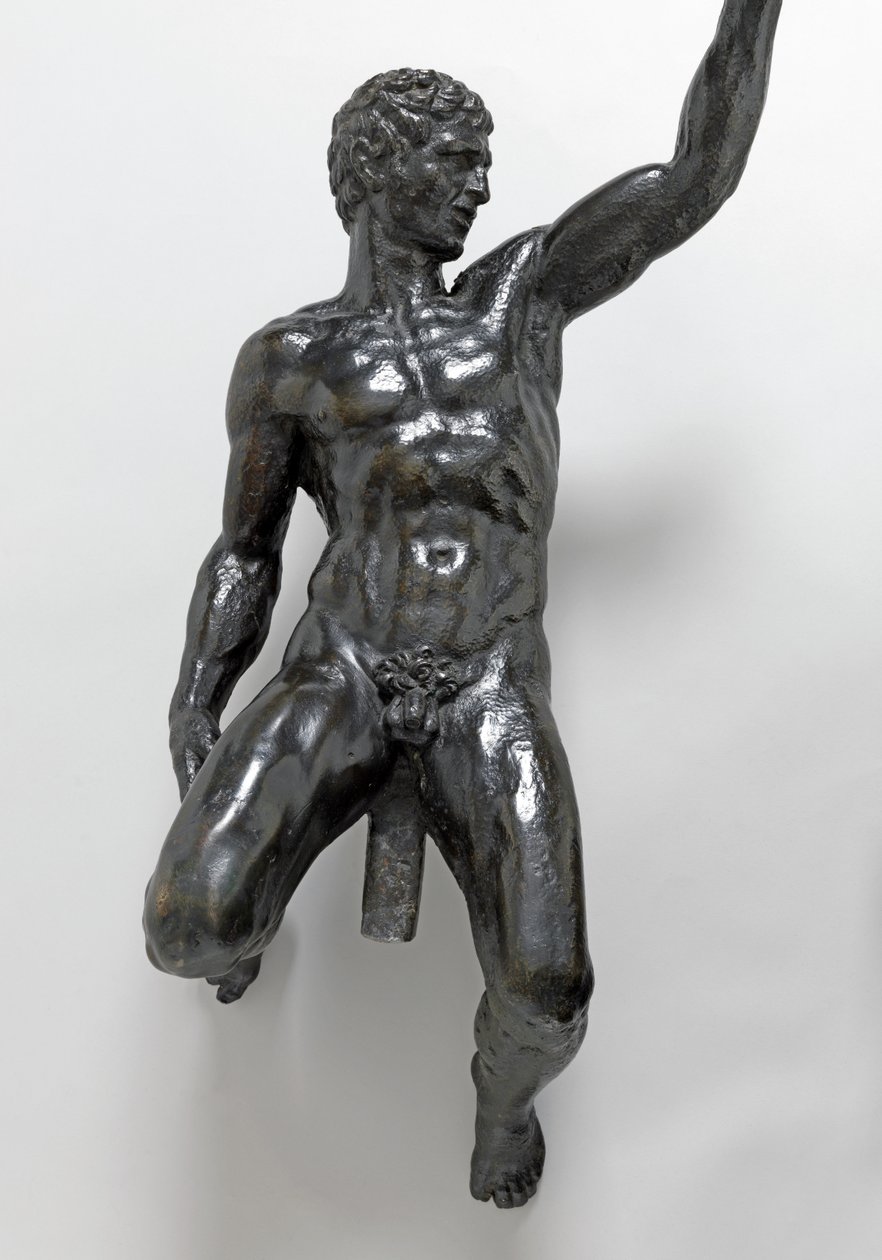 Bacantes desnudas montando panteras de Michelangelo Buonarroti