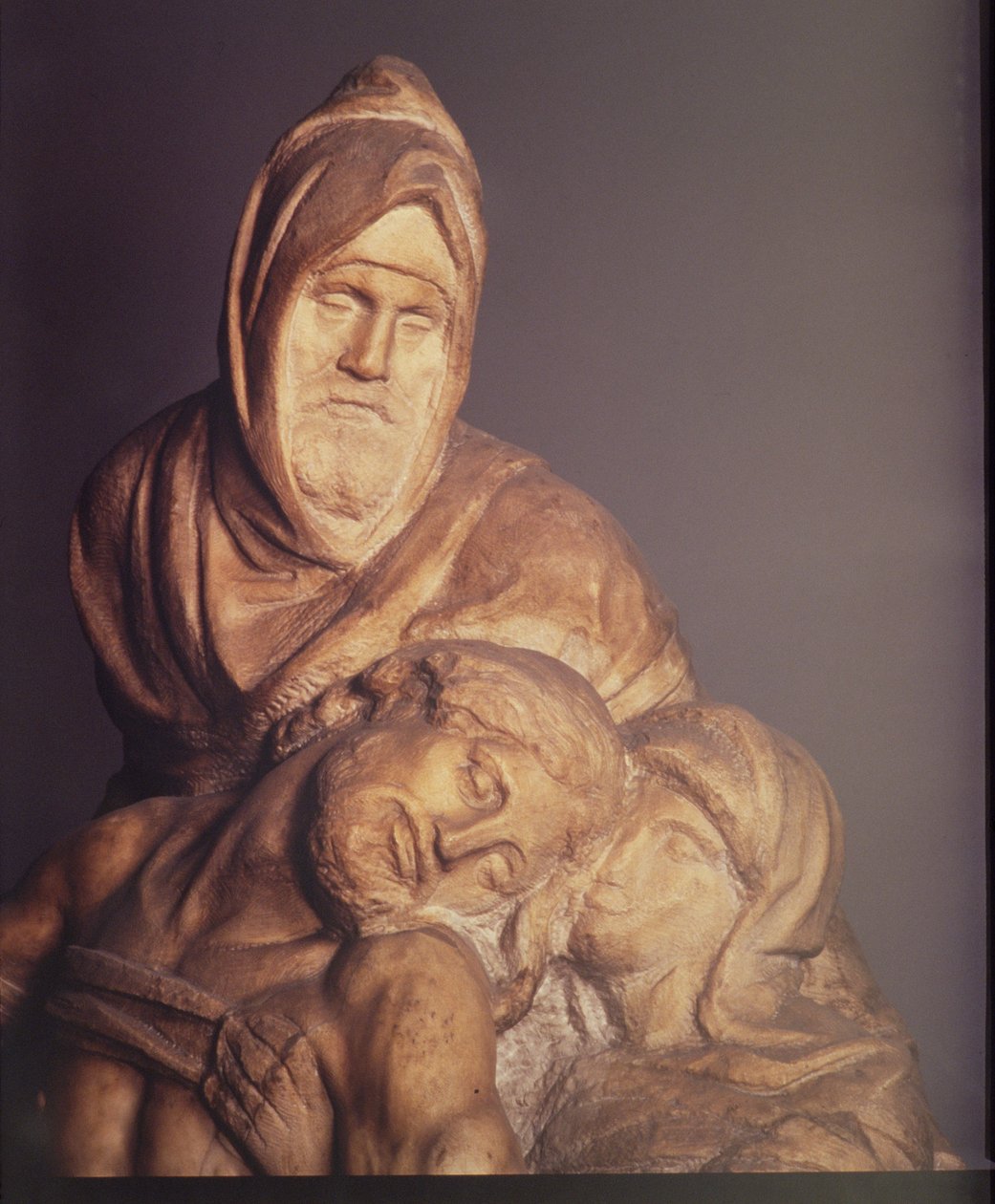 Piedad (detalle) de Michelangelo Buonarroti