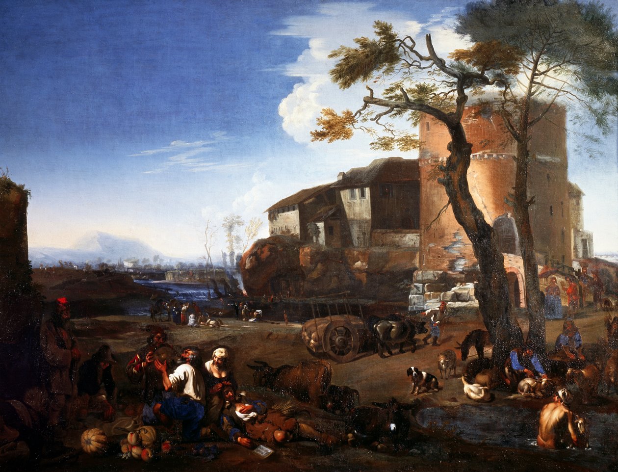 Festival campestre de Michelangelo Cerquozzi