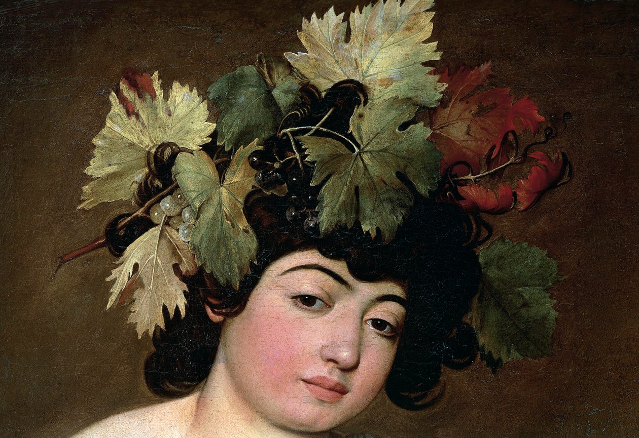 Baco, c.1589 (óleo sobre lienzo) de Michelangelo Merisi da Caravaggio