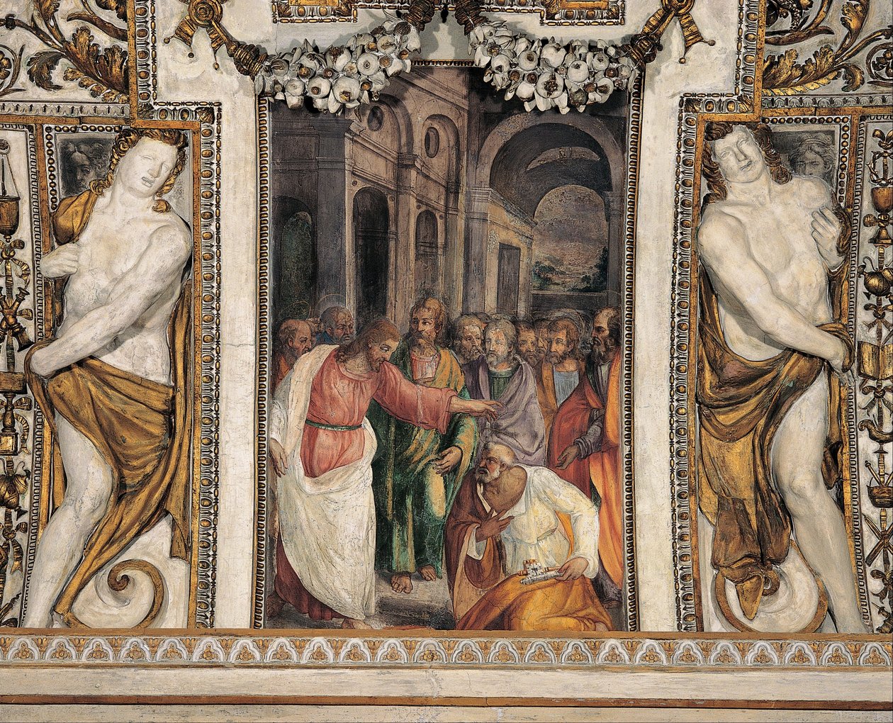 Entrega de las Llaves a San Pedro de Michele Alberti