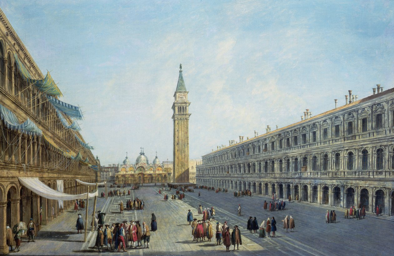 Plaza de San Marcos de Michele Marieschi