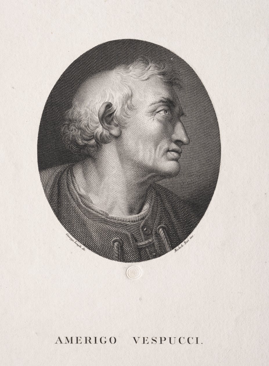 Retrato de Amerigo Vespucci de Michele Bisi