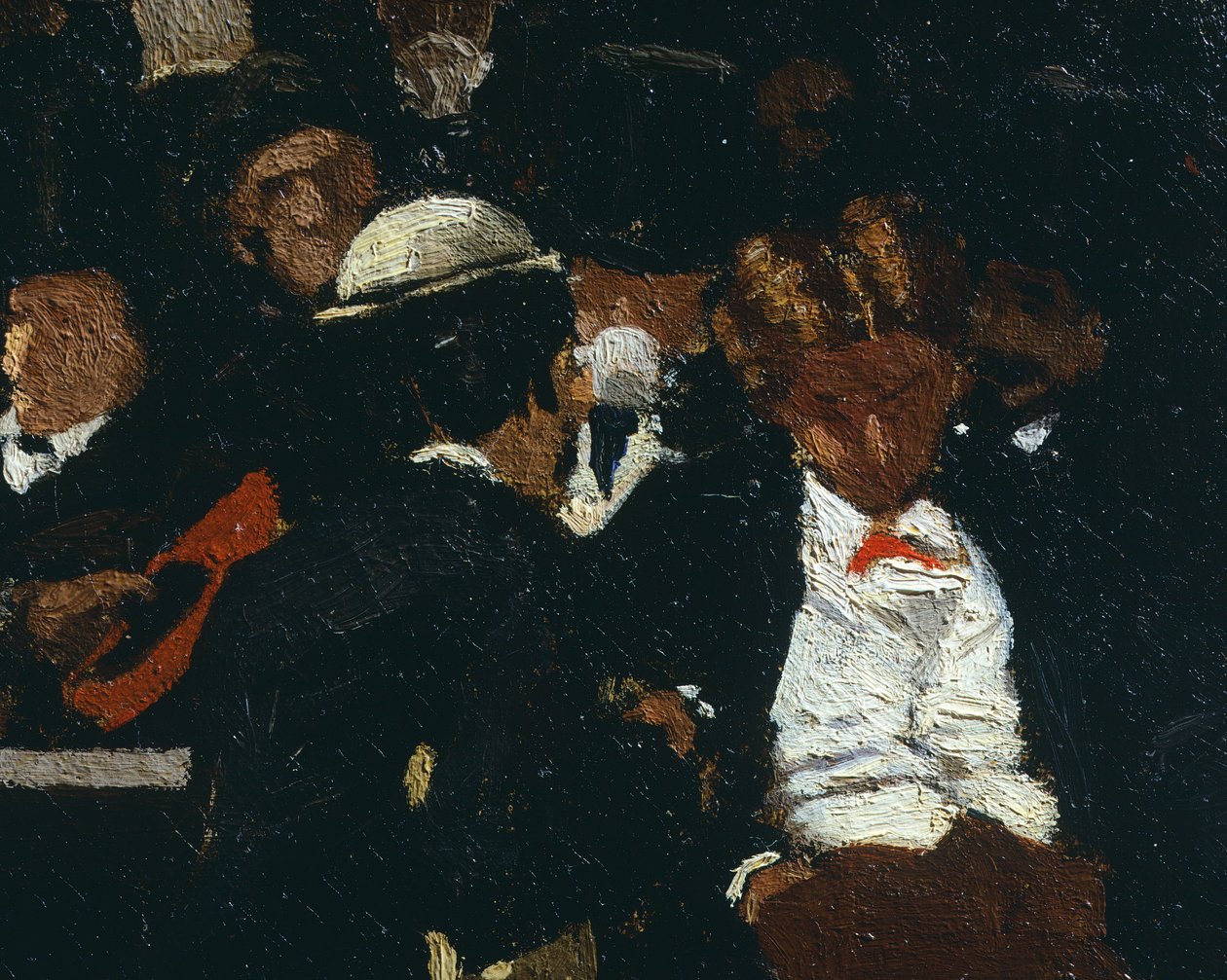 Piazza San Marco, detalle, 1869 de Michele Cammarano