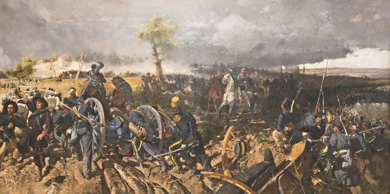 La batalla de San Martino de Michele Cammarano