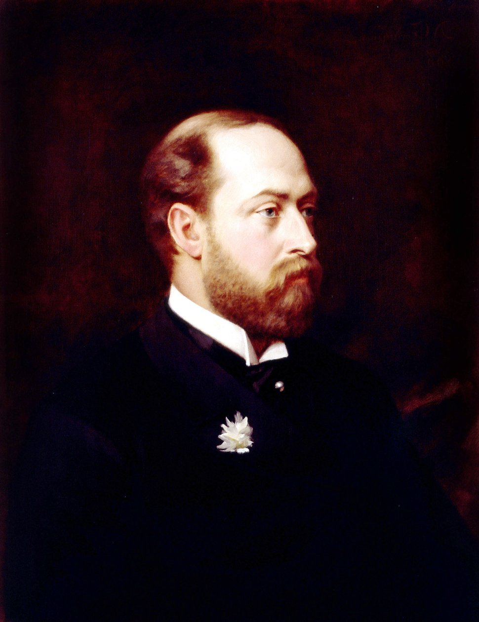 Eduardo VII, rey de Inglaterra en 1901-1910 de Michele Gordigiani