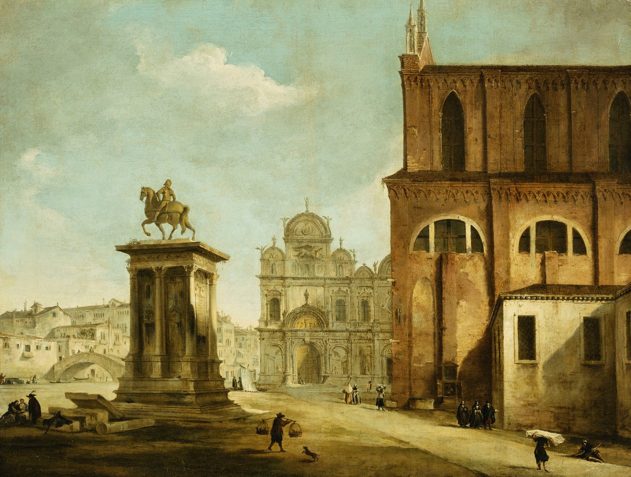 Campo SS Giovanni e Paolo, Venecia de Michele Marieschi