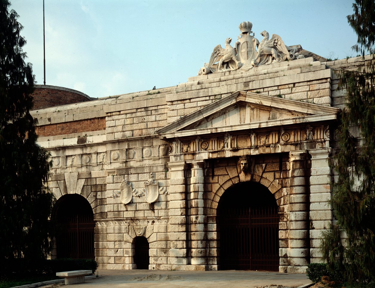 Vista de Porta Nuova de Michele Sanmicheli