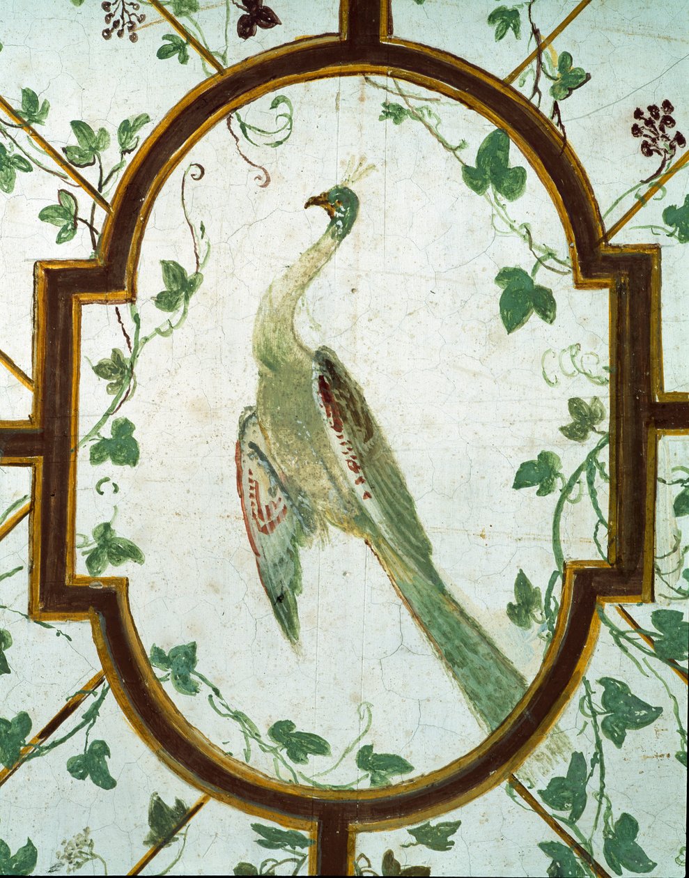 Detalle del techo de la bodega, Villa Medicea di Careggi de Michelozzo di Bartolommeo