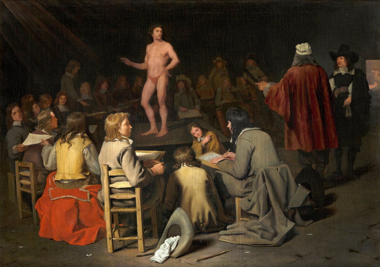 La clase de dibujo de Michiel Sweerts
