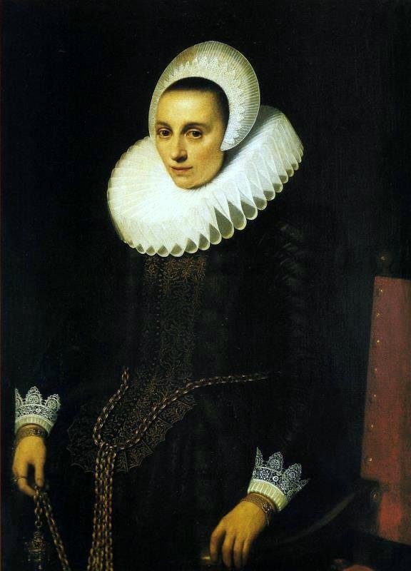Retrato de una noble holandesa de Michiel Jansz van Mierevelt
