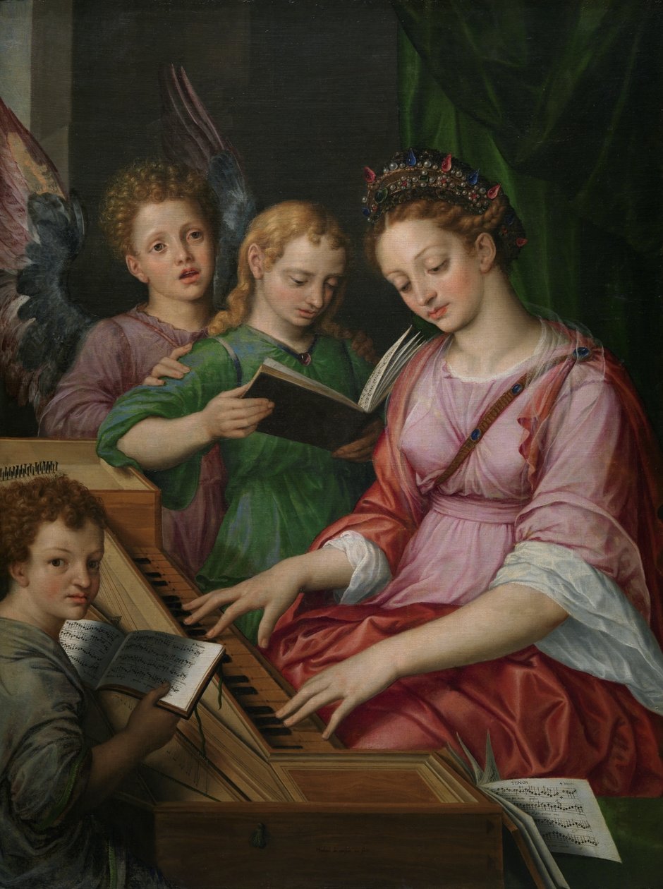 Santa Cecilia de Michiel Coxie