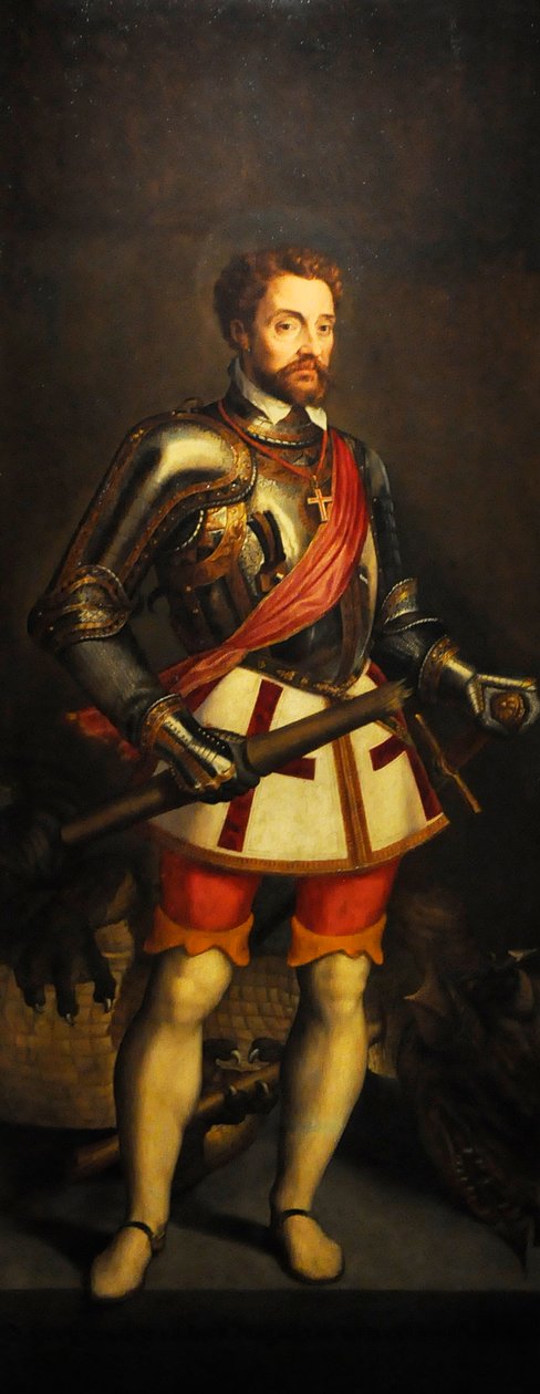 Autorretrato de San Jorge de Michiel Coxie