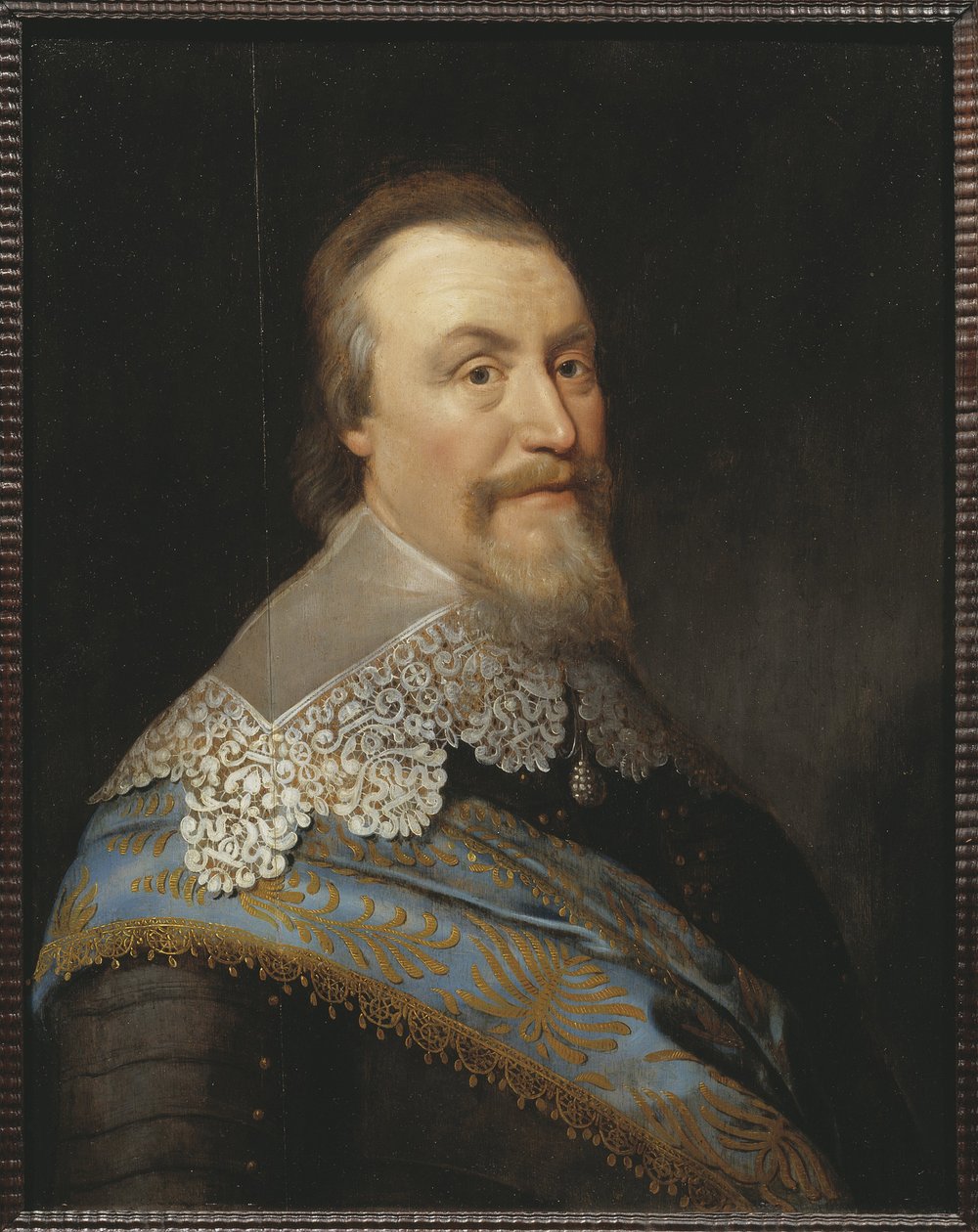 Retrato del Conde Axel Oxenstierna de Michiel Jansz. van (studio of) Miereveld