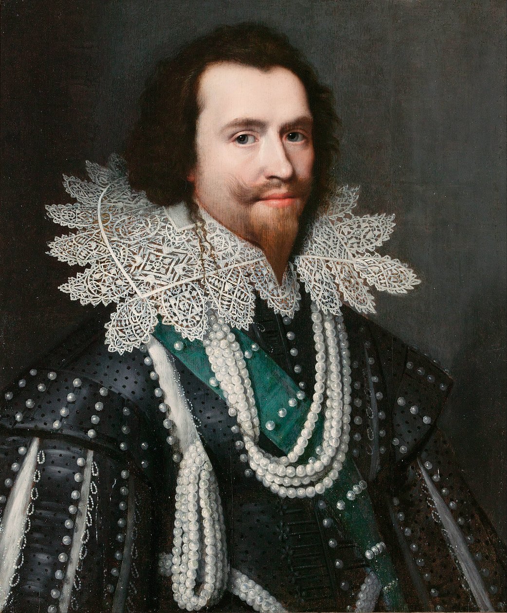 George Villiers, primer duque de Buckingham 1592-1628, 1625-1626 de Michiel Jansz van Mierevelt
