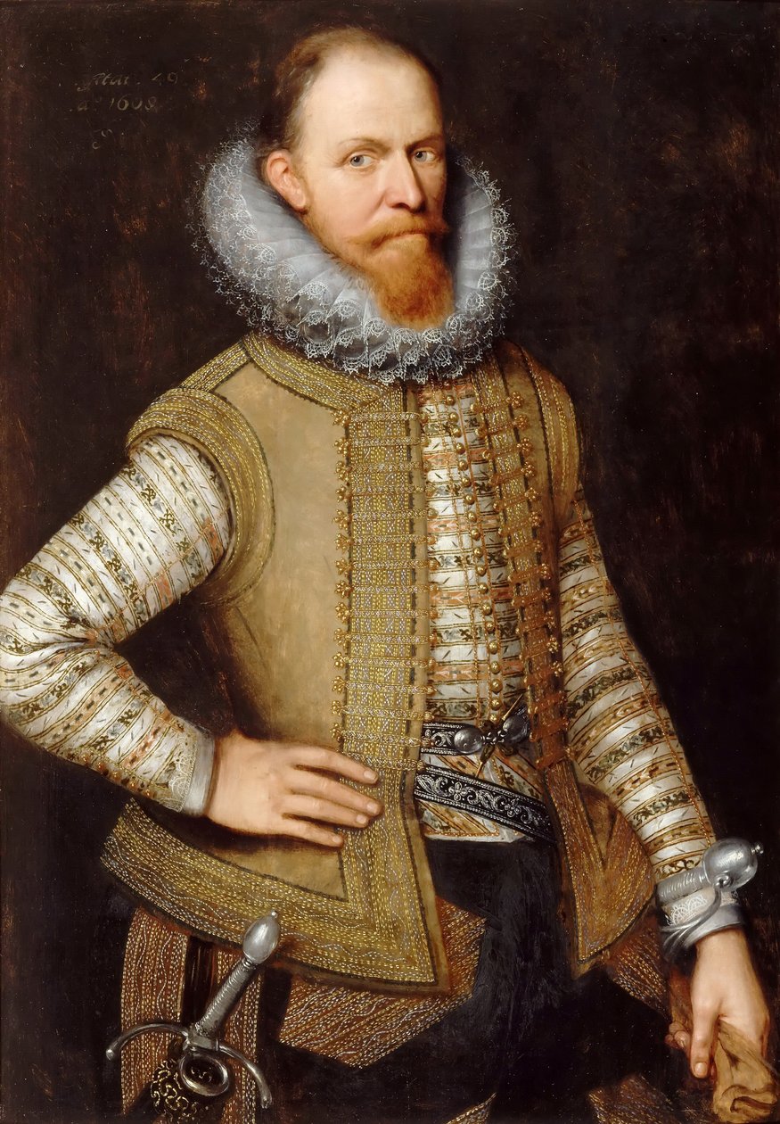 Mauricio de Nassau, Príncipe de Orange 1567-1625 de Michiel Jansz van Mierevelt